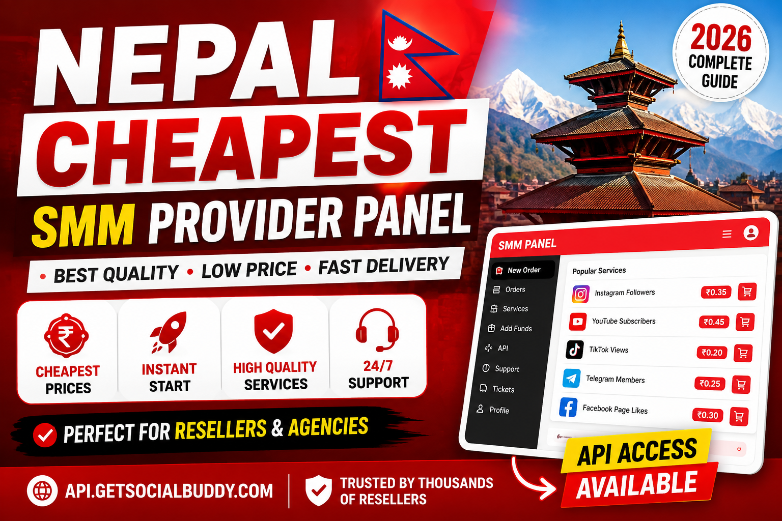 Nepal Cheapest SMM Provider Panel – Complete Guide (2026)